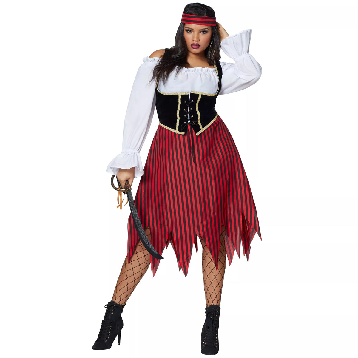 Adult Buccaneer Beauty Pirate Costume