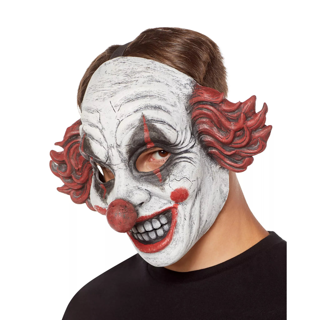 Happy Clown Half Mask