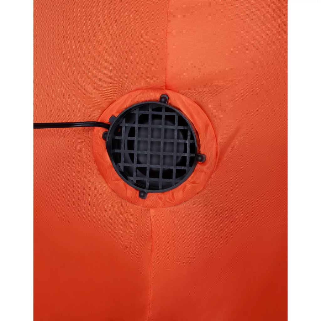 4 Ft Light-Up Pumpkin Stack Inflatable Decoration
