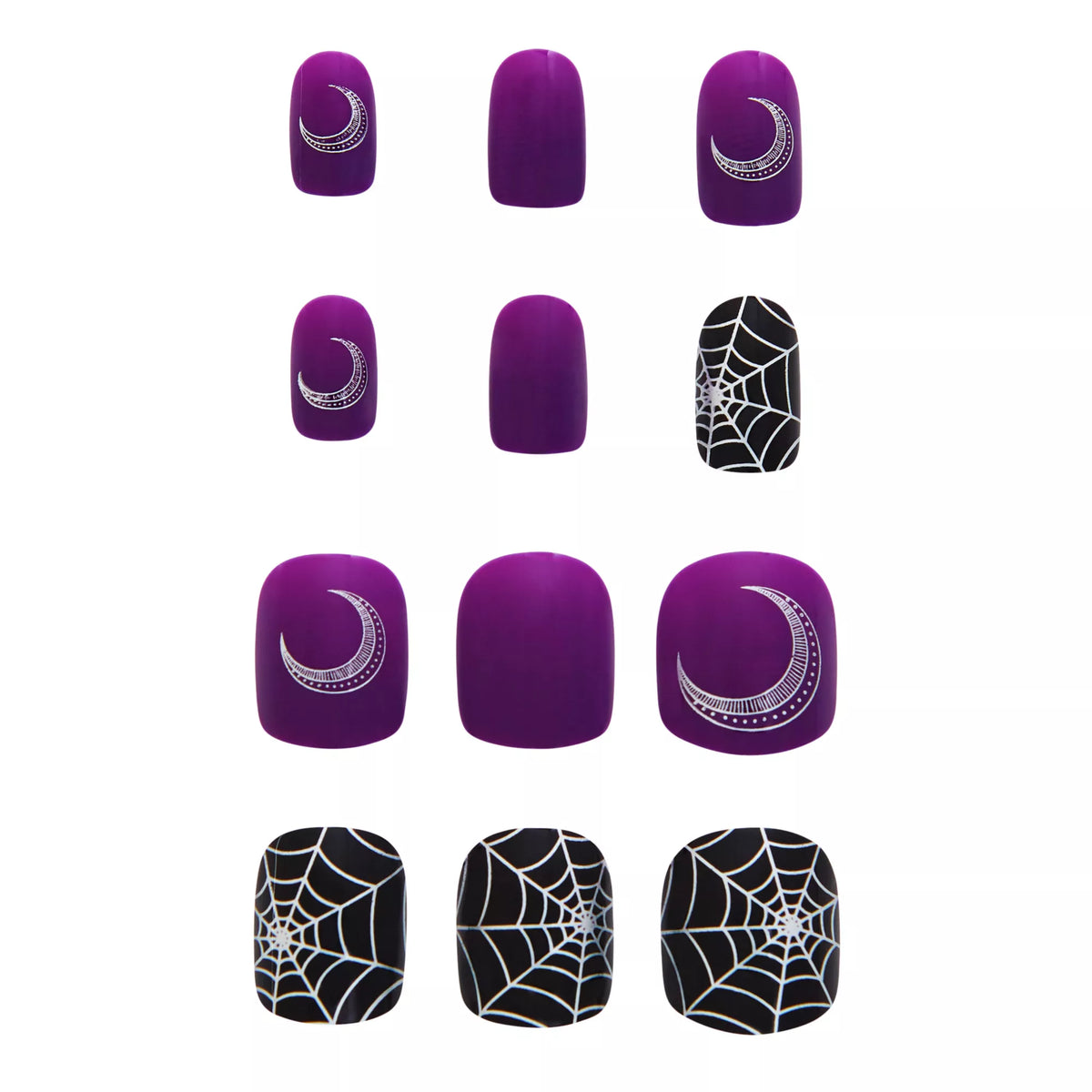 Kids Twilight Press On Witch Nails