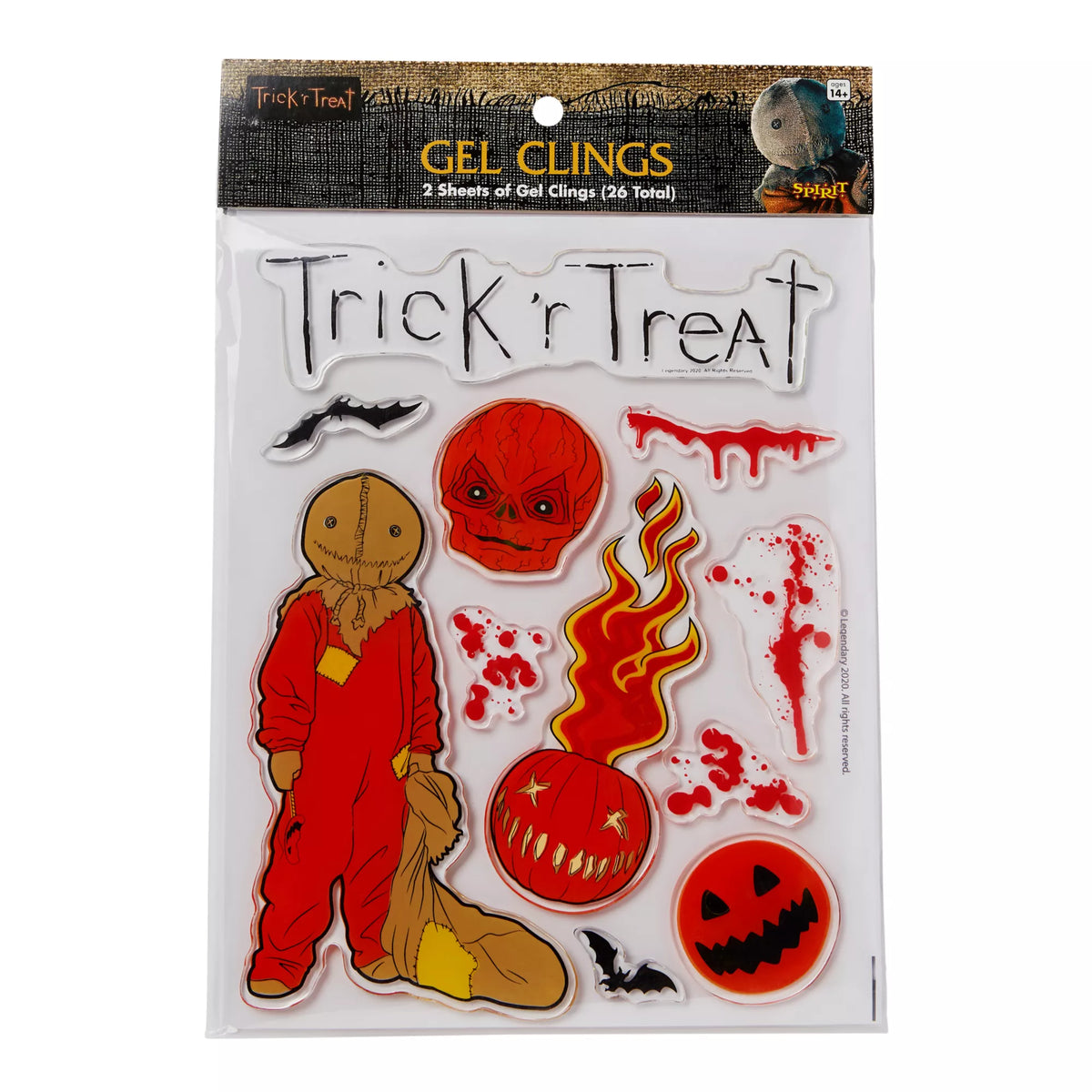 Sam Gel Clings - Trick 'r Treat