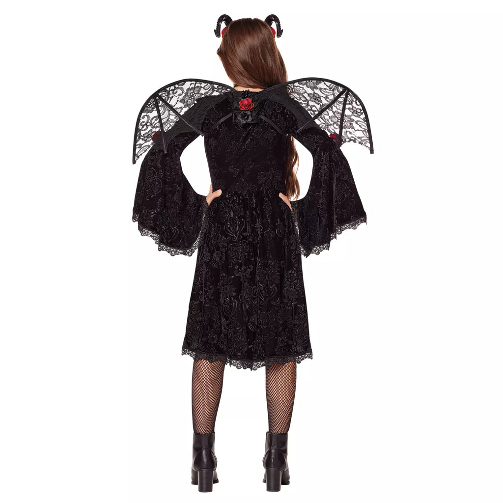 Kids Gothic Devil Costume