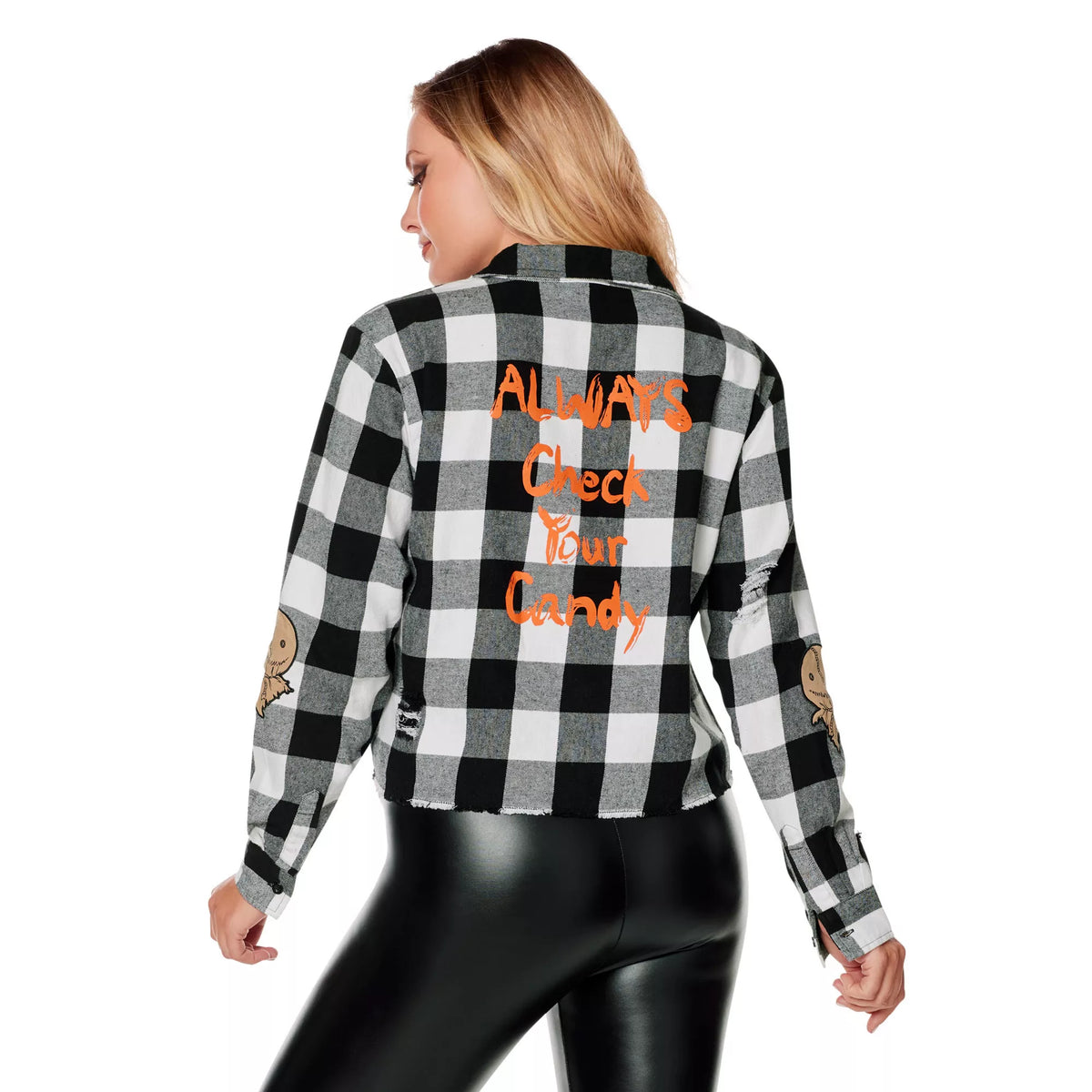 Adult Flannel Shirt - Trick 'r Treat