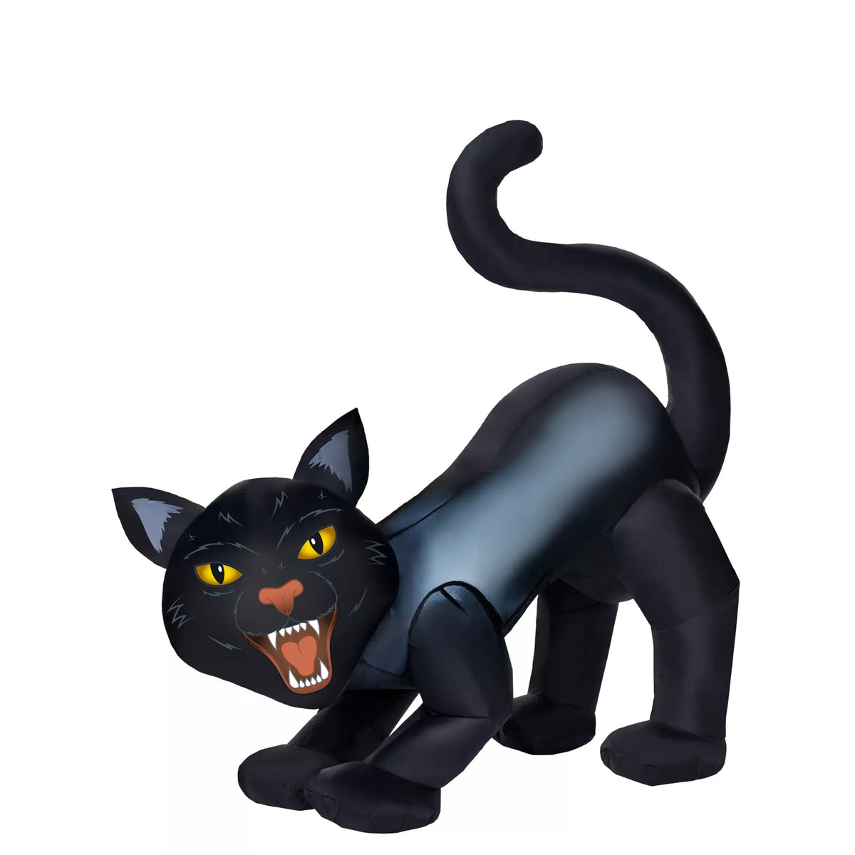 4 Ft Light-Up Scary Cat Inflatable - Decorations