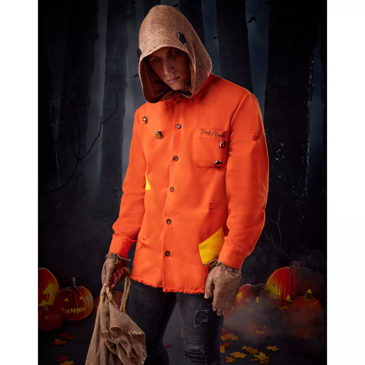 Sam Hooded Costume Top - Trick 'r Treat