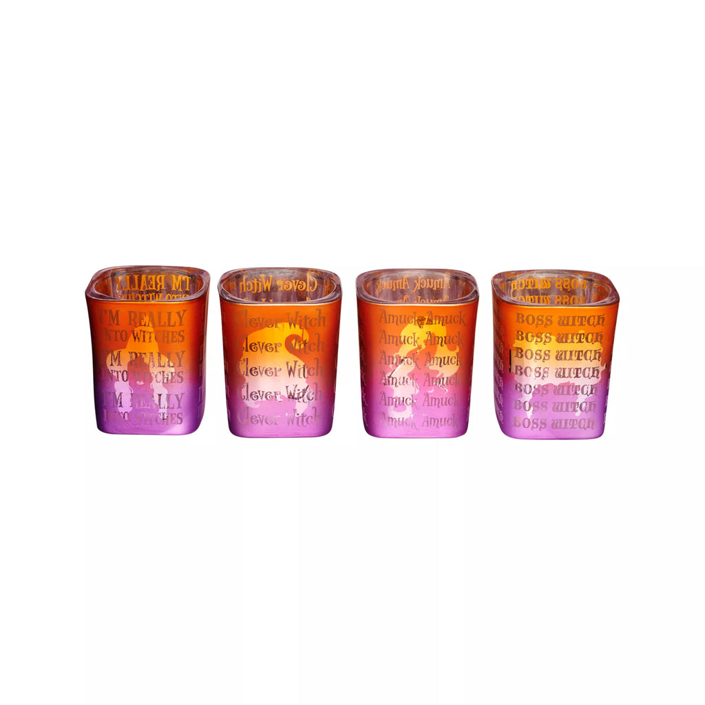 Hocus Pocus Mini Glass Set 4 Pack - Disney