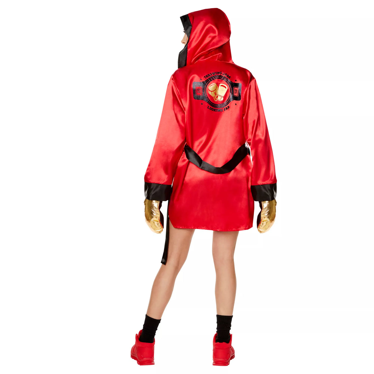 Adult Red Boxer Costume