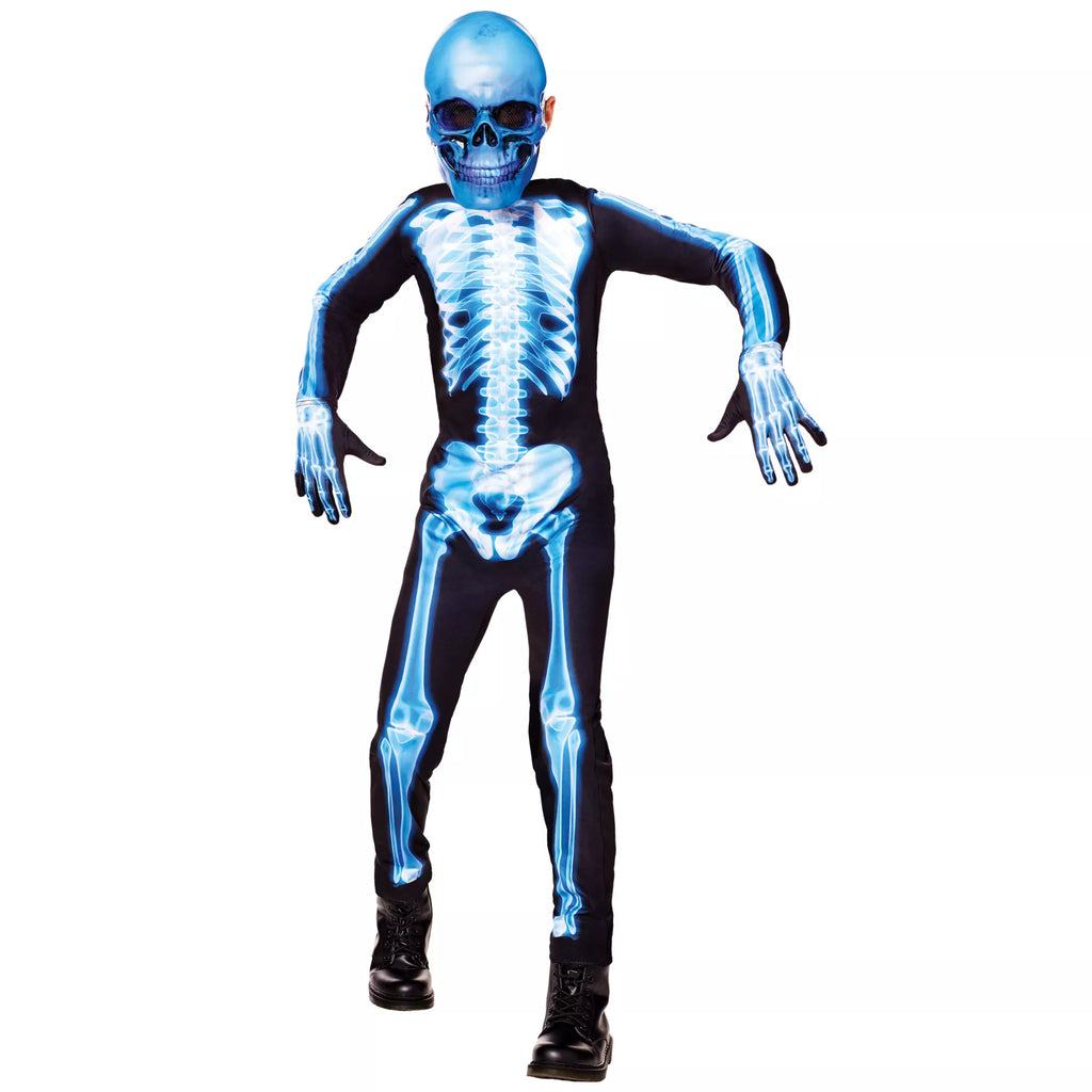 Kids Light-Up X-Ray Skeleton Costume