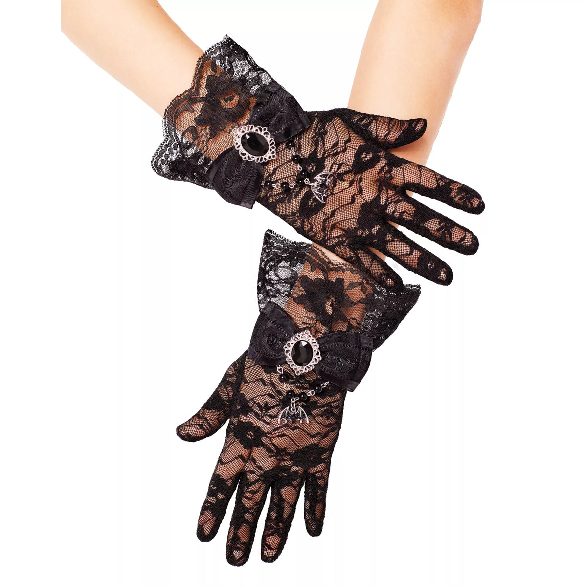 Lace Vampire Gloves