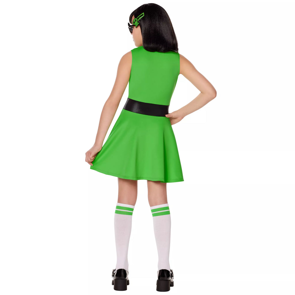 Kids Buttercup Dress Costume - The Powerpuff Girls