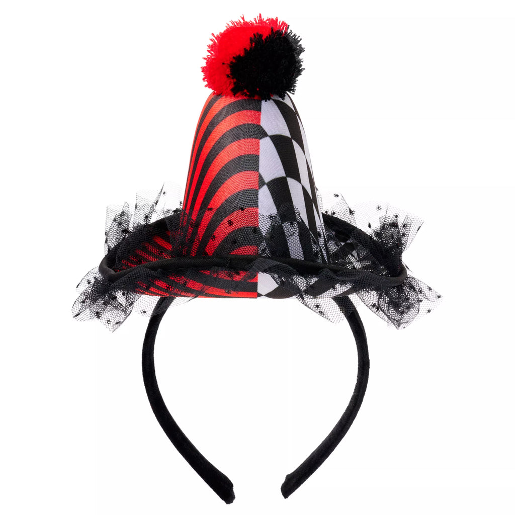 Scary Clown Mini Hat Headband