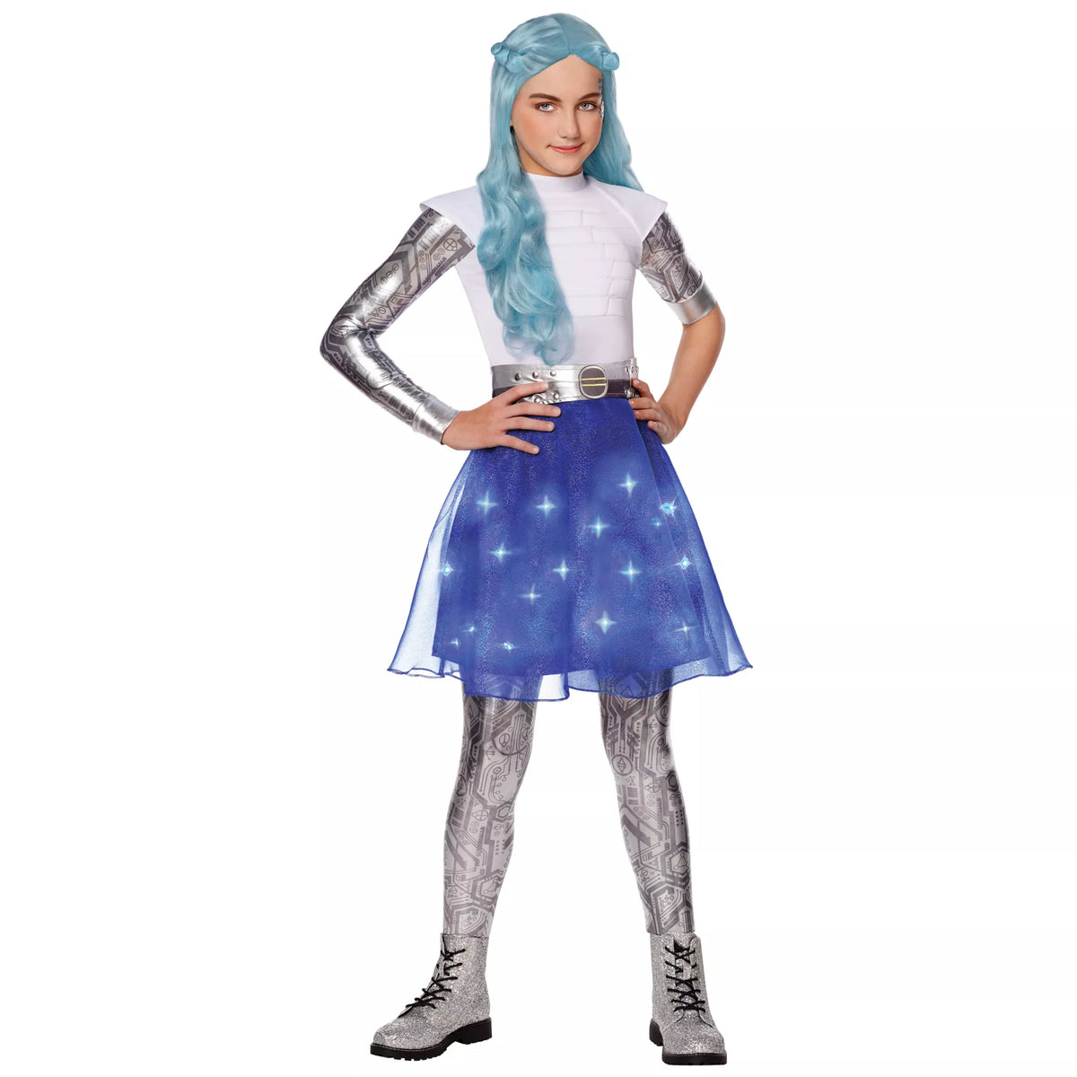 Kids Light-Up Addison Alien Costume - Zombies 3