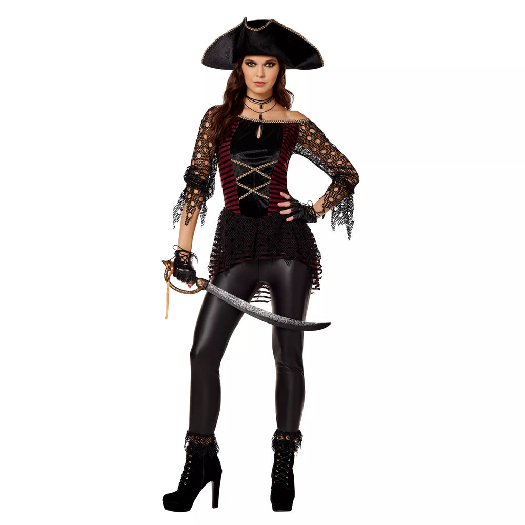 Adult Dark Pirate Costume