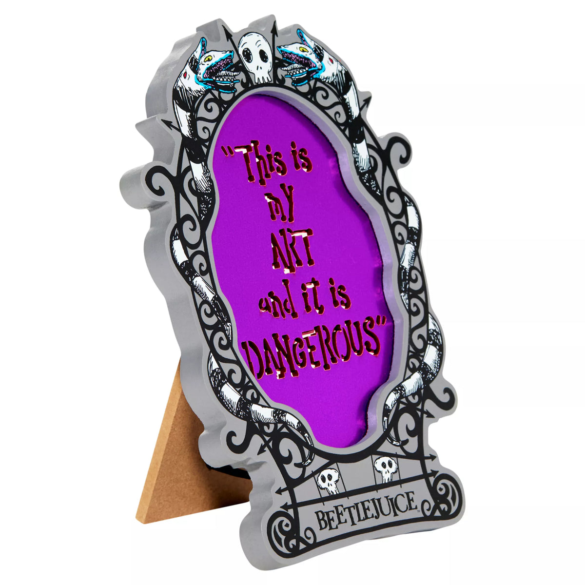 My Art is Dangerous Sign - Beetlejuice