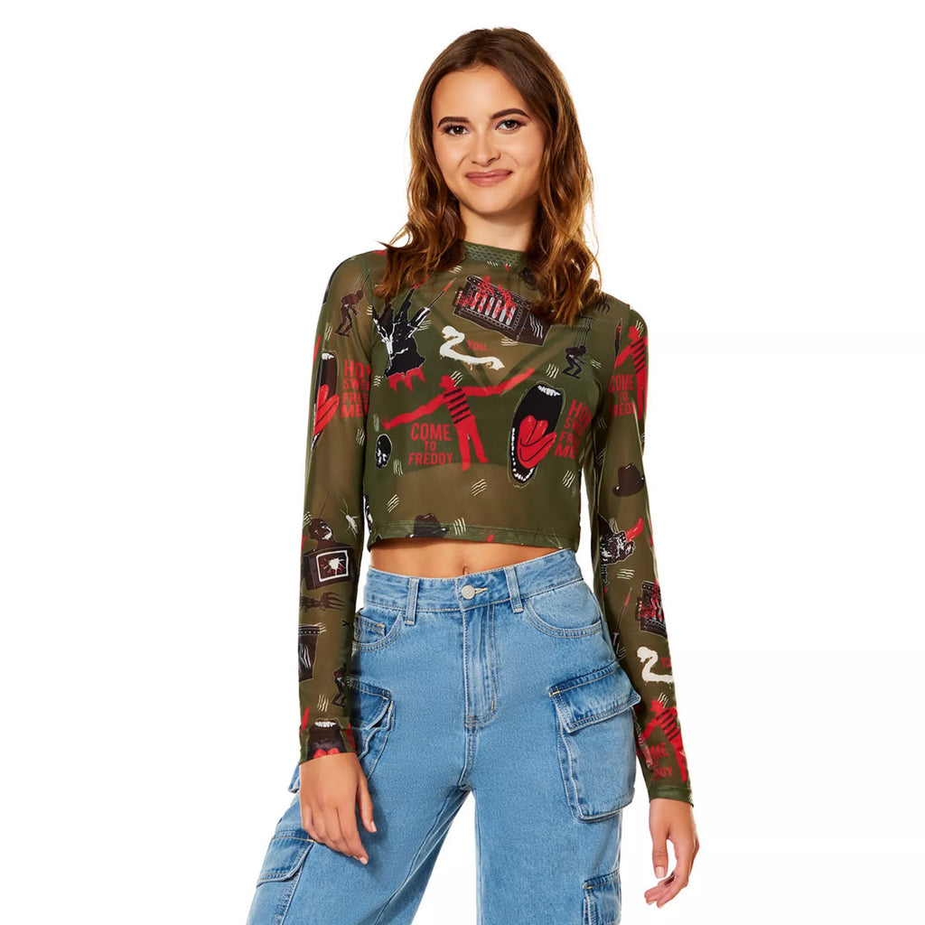Freddy Krueger Mesh Top - A Nightmare on Elm Street
