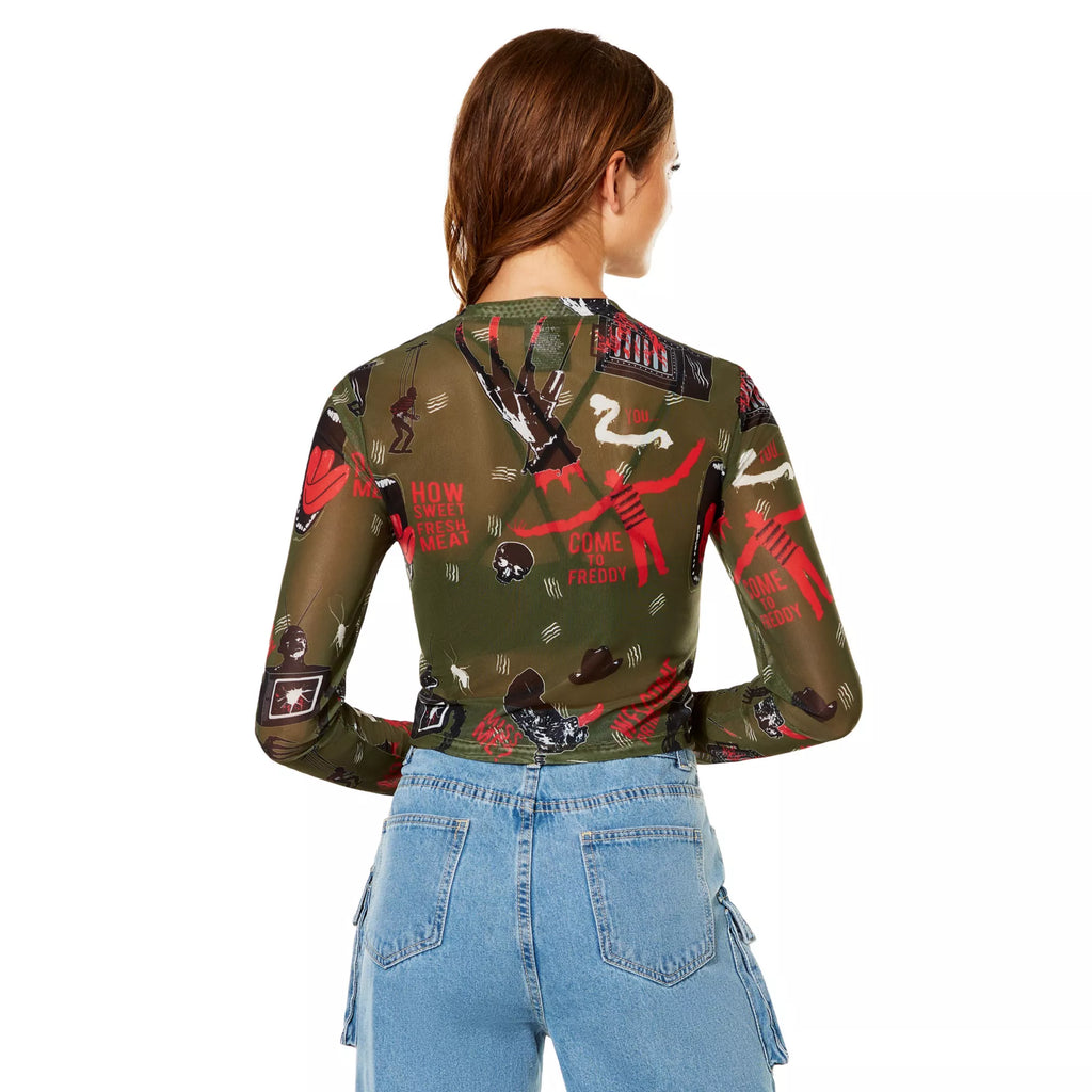 Freddy Krueger Mesh Top - A Nightmare on Elm Street