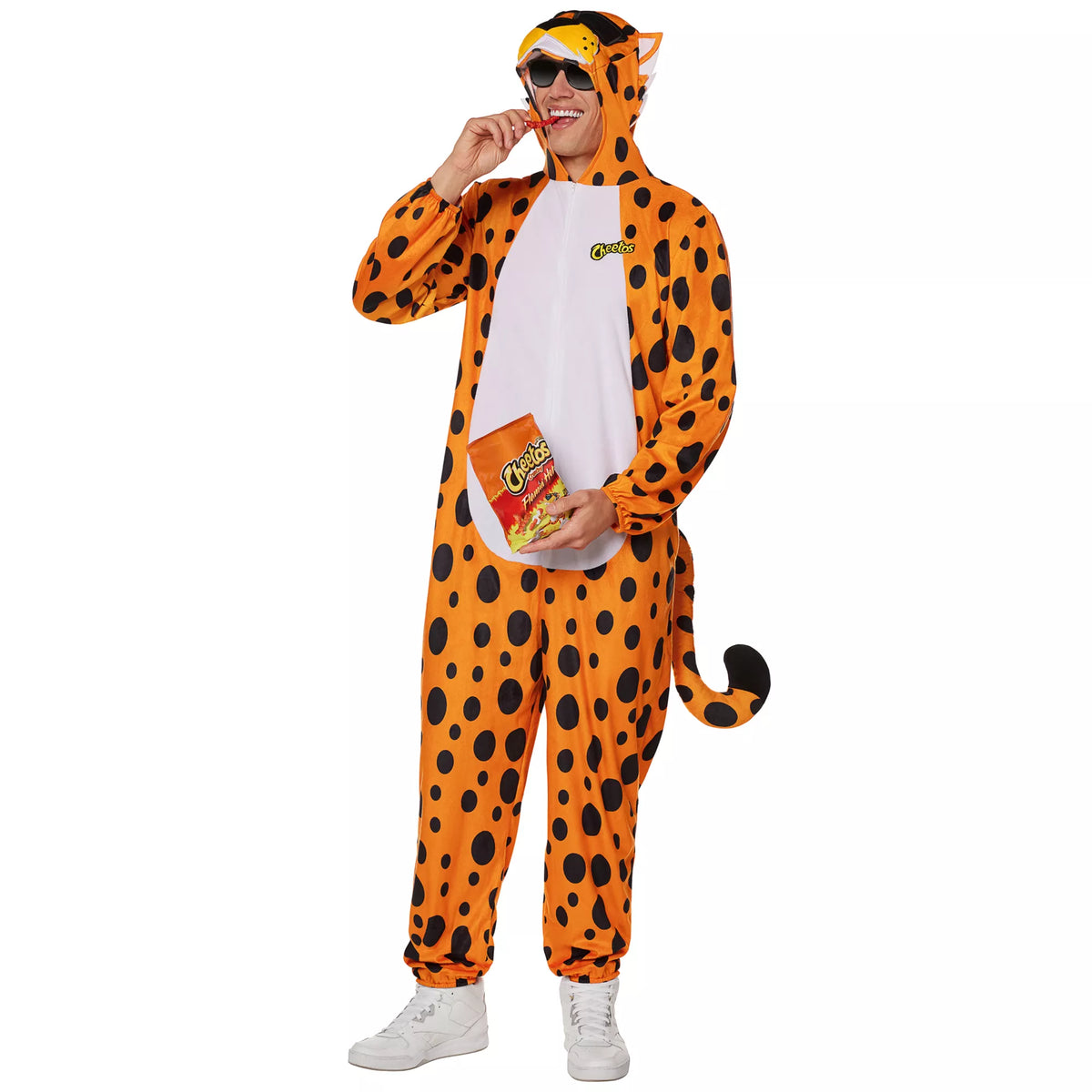 Adult Chester Cheetah Jumpsuit - Cheetos