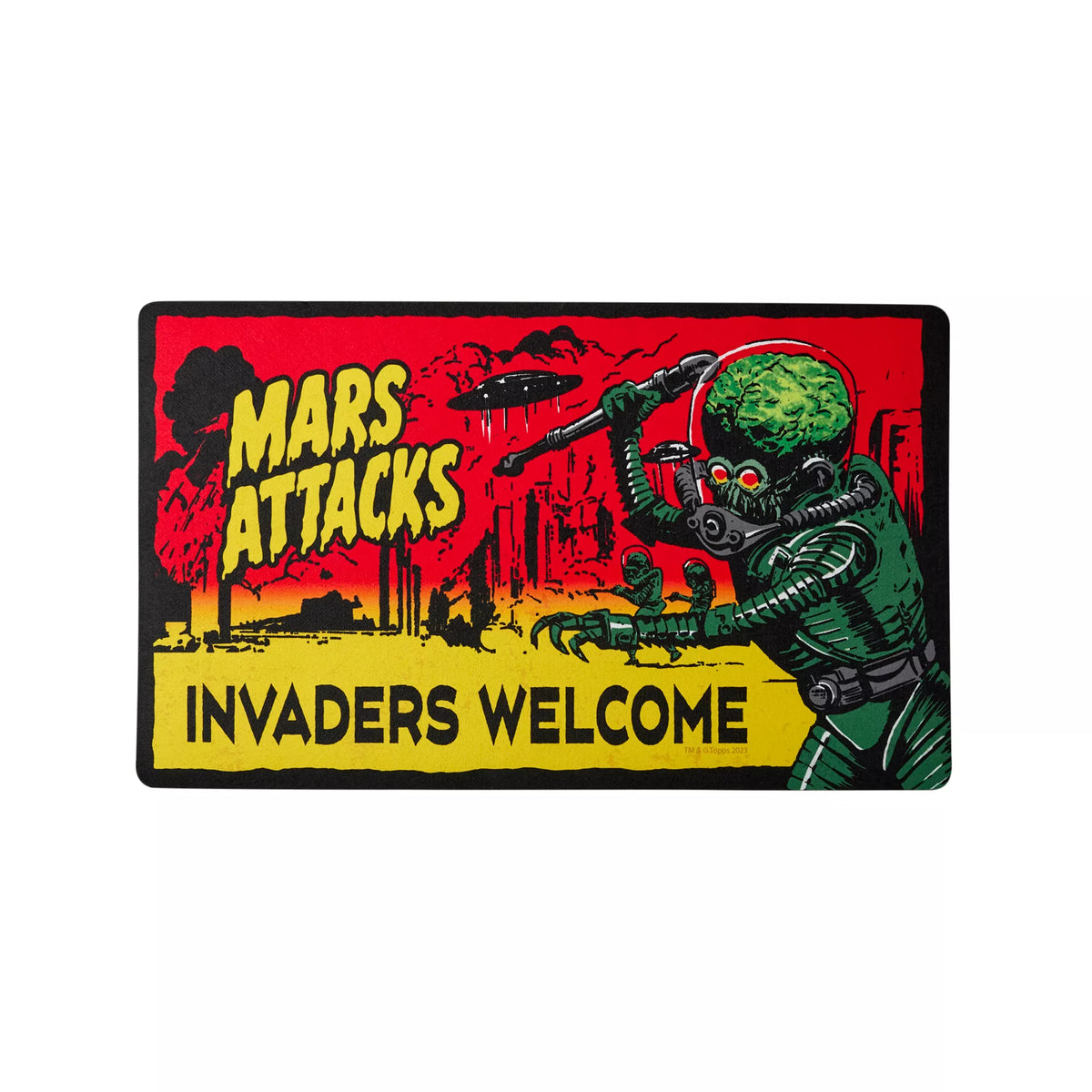 Invaders Welcome Doormat - Mars Attacks