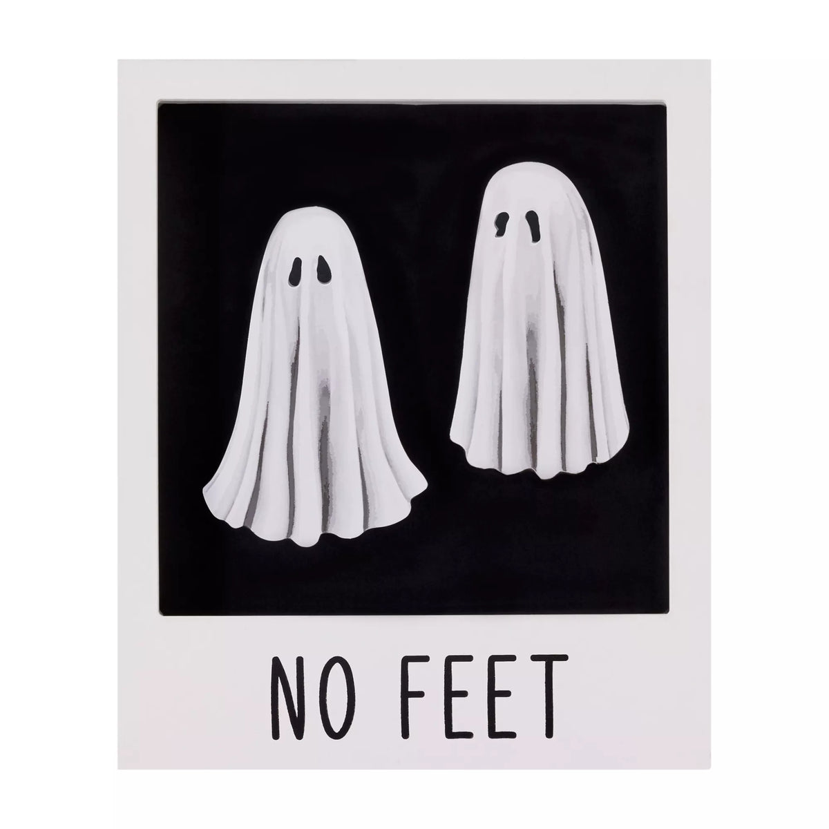 Ghost Duo Polaroid Picture Sign