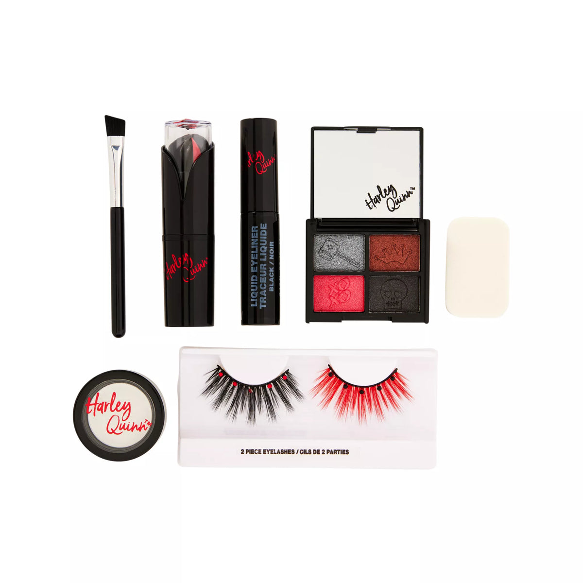 Harley Quinn Makeup Kit - DC Villains