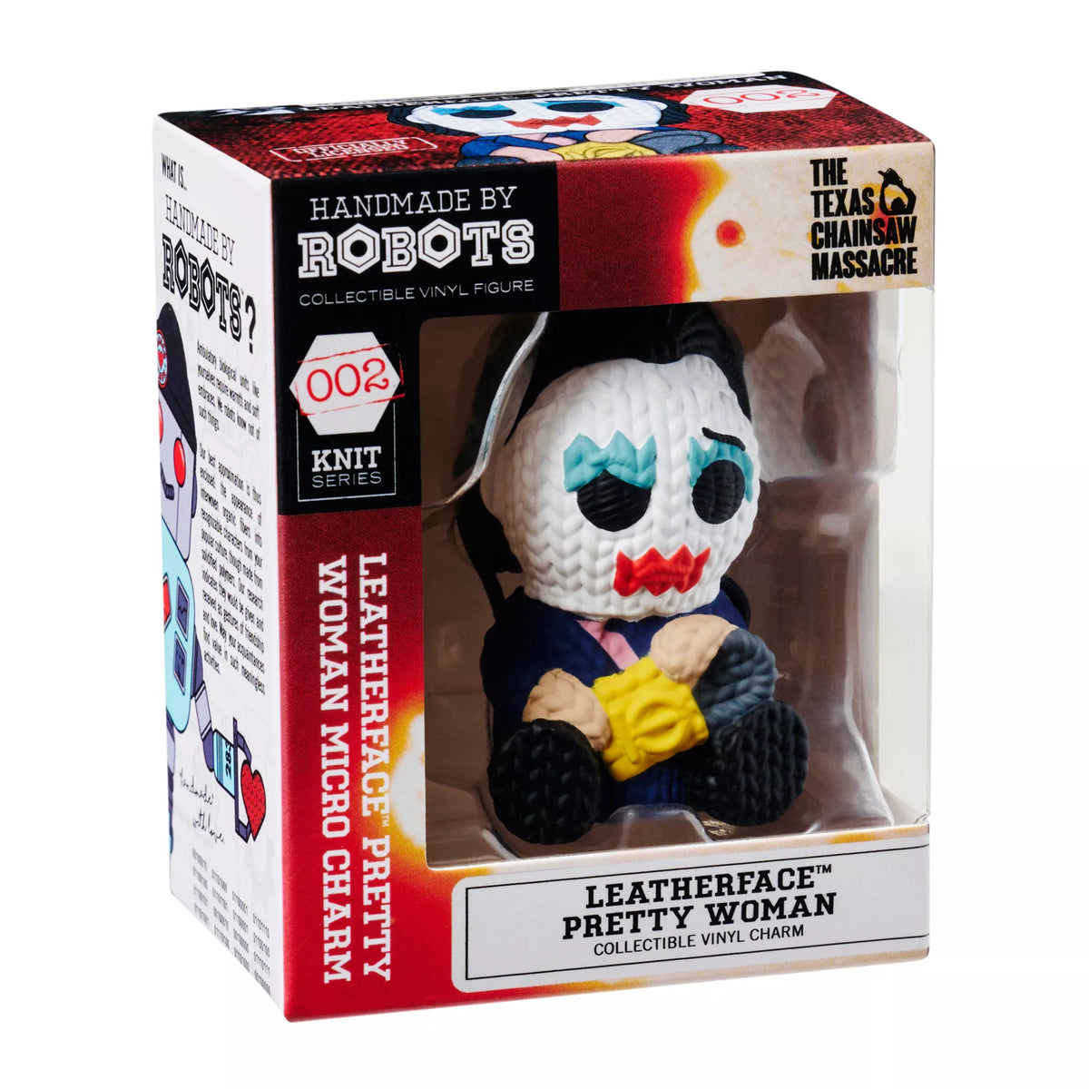 Leatherface Pretty Woman Micro Charm - Handmade by Robots