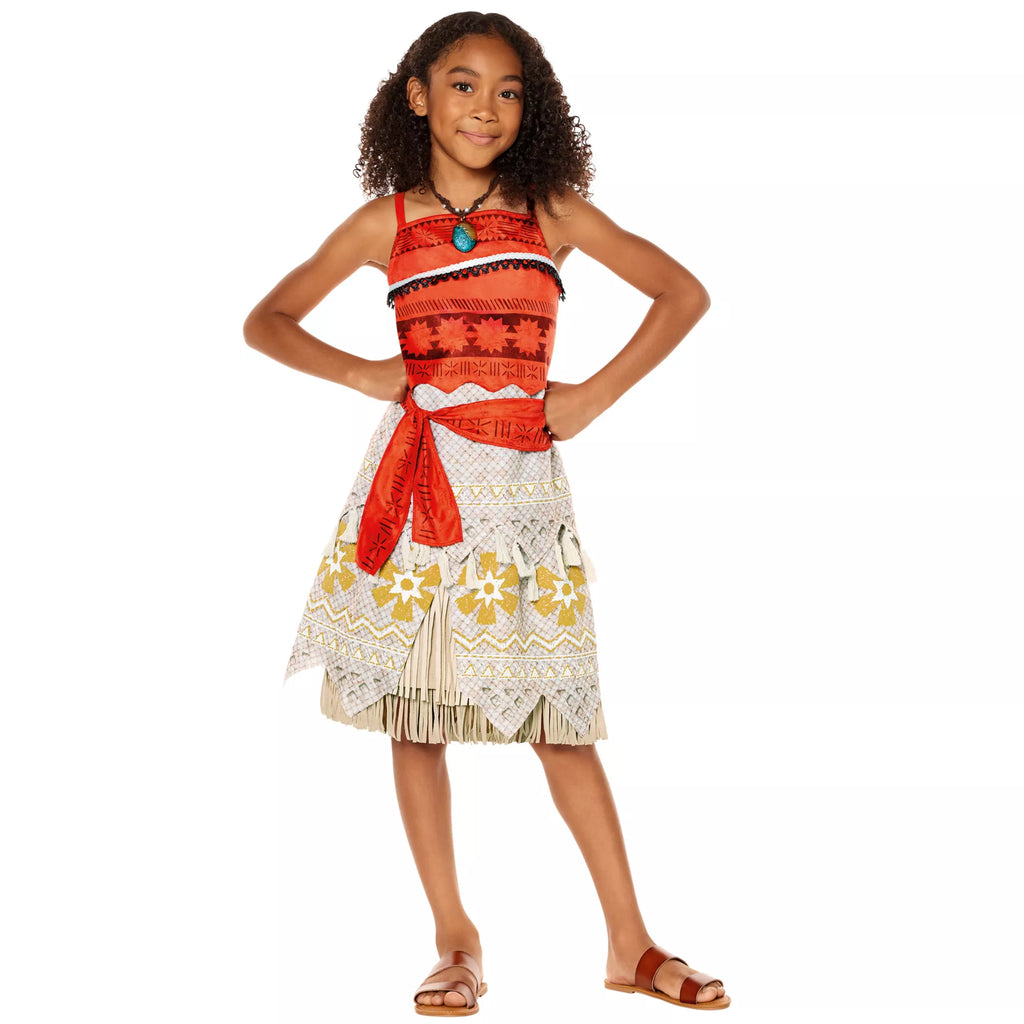 Kids Moana Dress Costume - Disney Princess