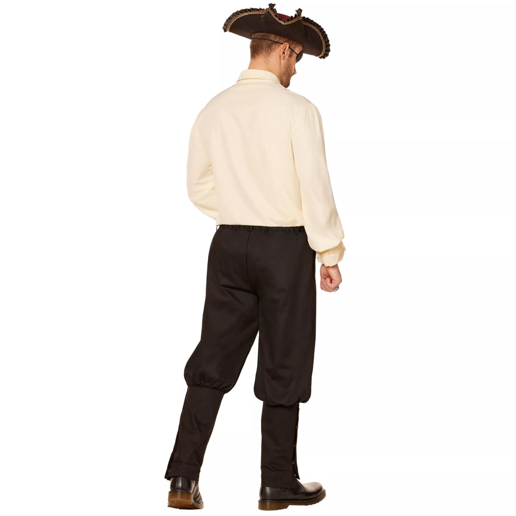 Adult Black Pirate Pants
