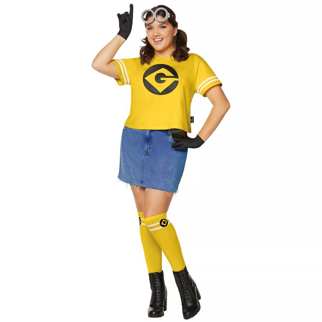 Adult Minions Kevin T Shirt Costume Kit
