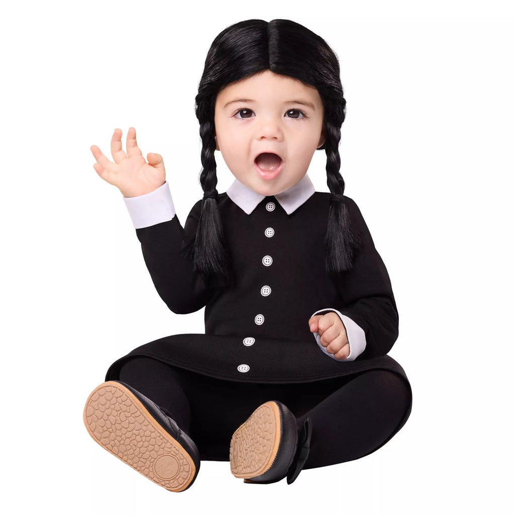 Baby Wednesday Addams Costume - The Addams Family