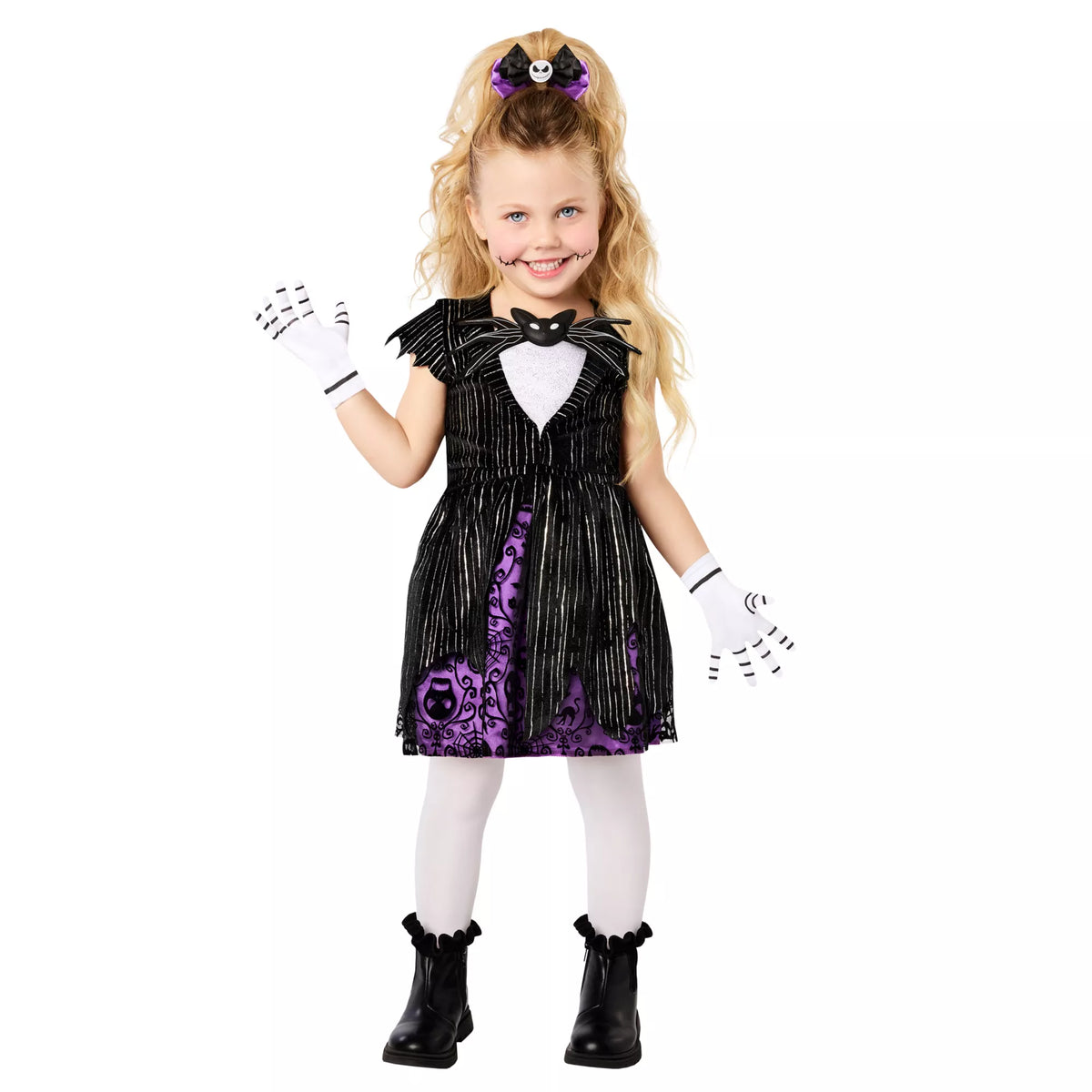 Toddler Jack Skellington Dress Costume - The Nightmare Before Christmas