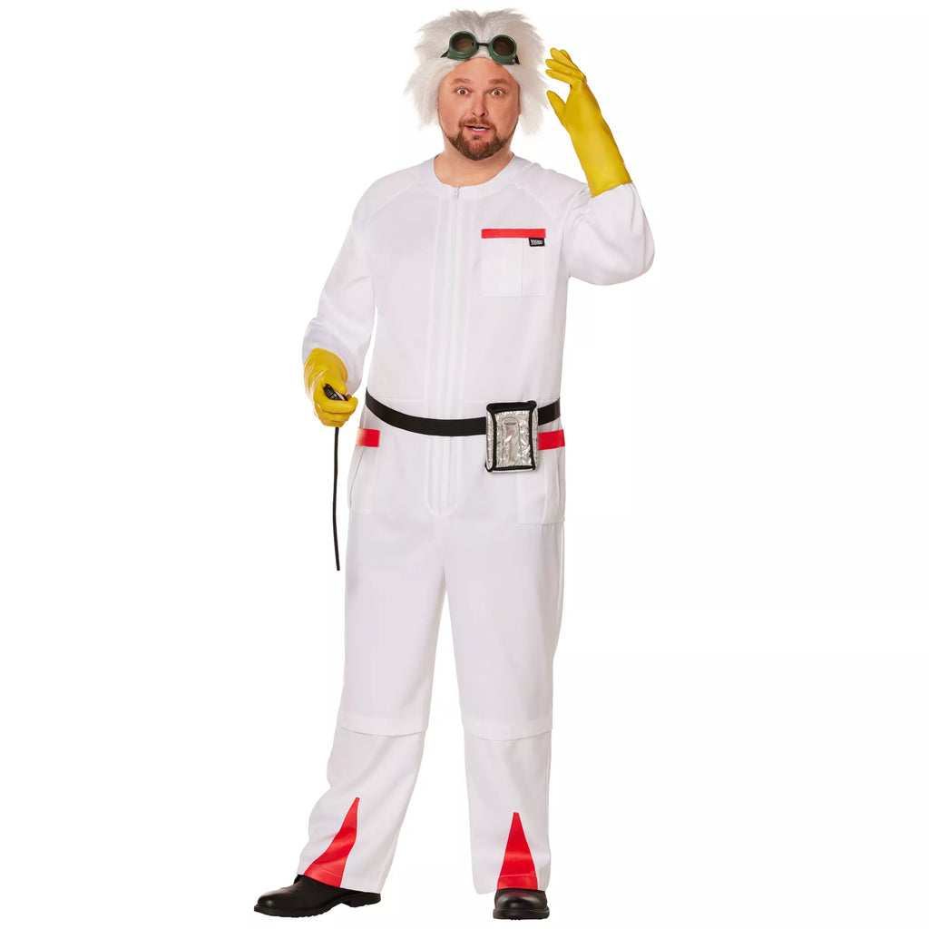 Adult Doc Brown Costume - Back to the Future