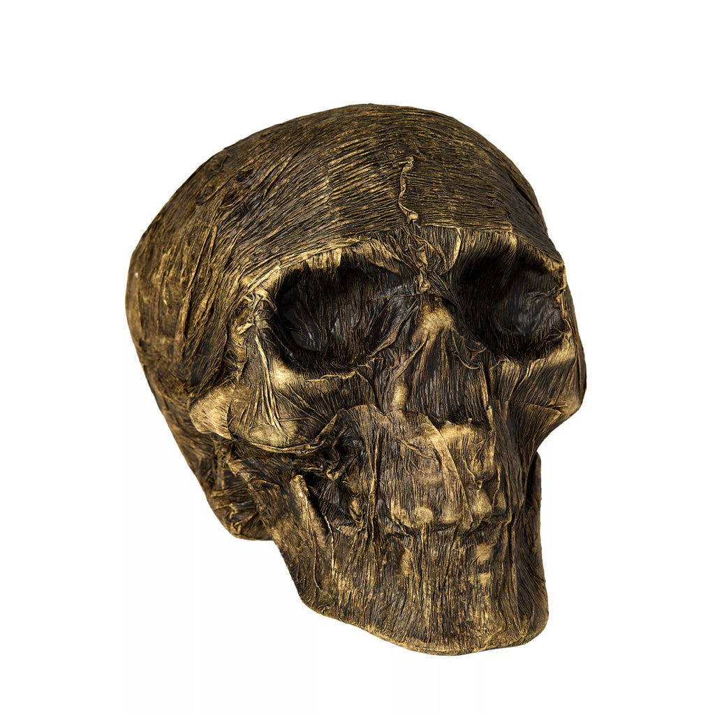 Wrapped Skull Decoration