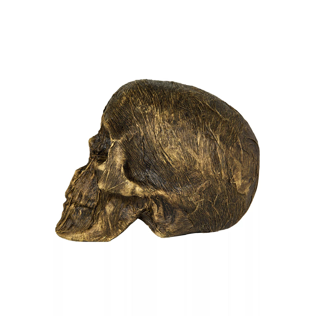 Wrapped Skull Decoration