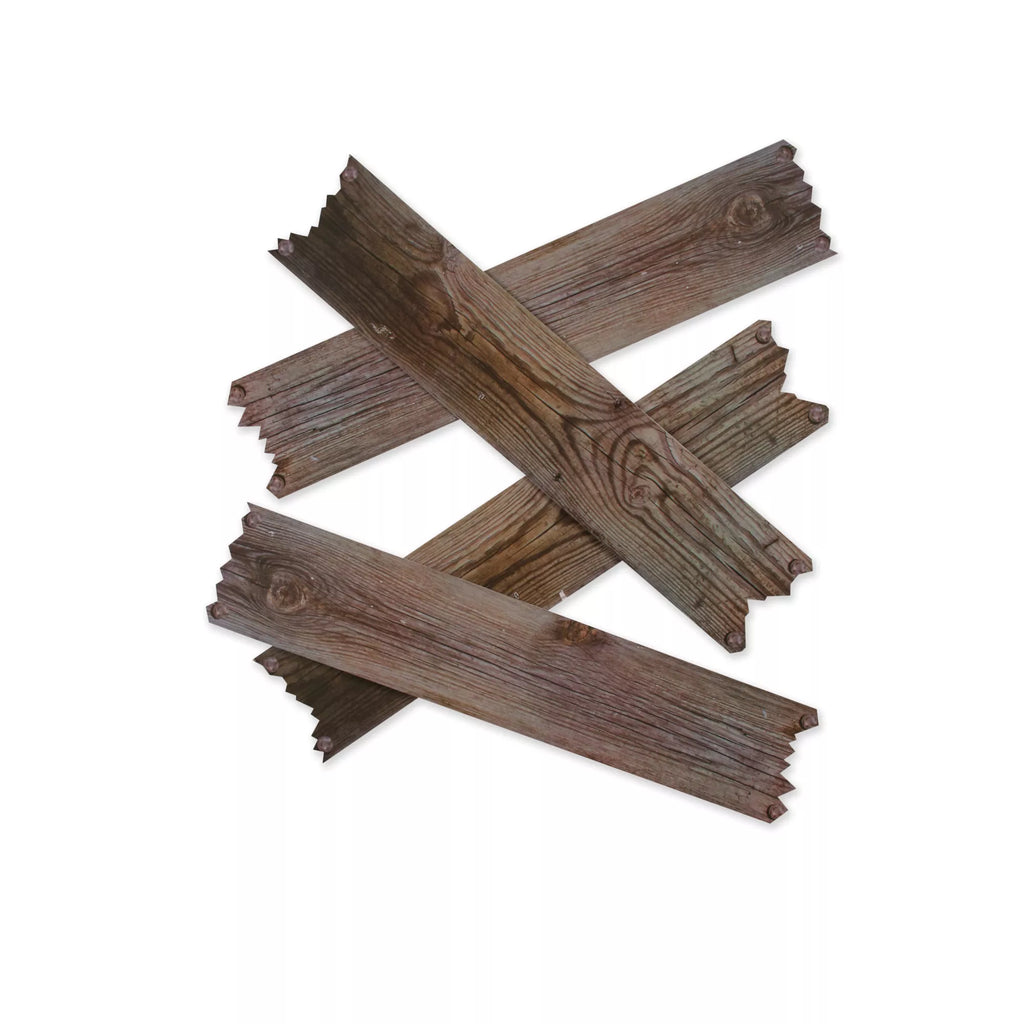 Wooden Haunted Window Boards