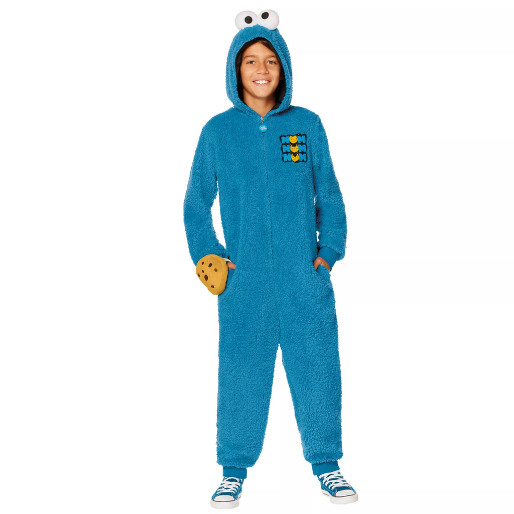 Kids Cookie Monster Jumpsuit - Sesame Street