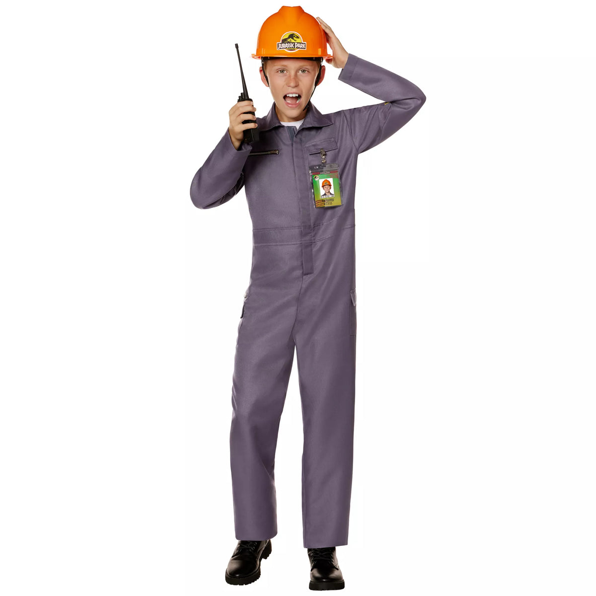 Kids Jurassic Park Crew Jumpsuit Costume