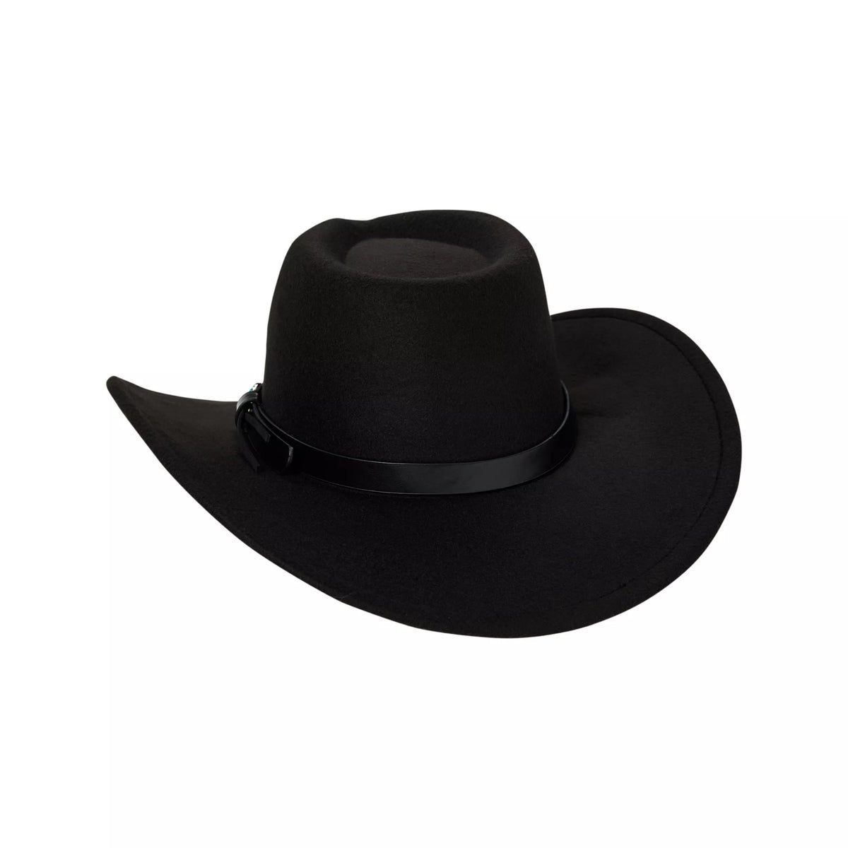 Black Western Turquoise Cowboy Hat