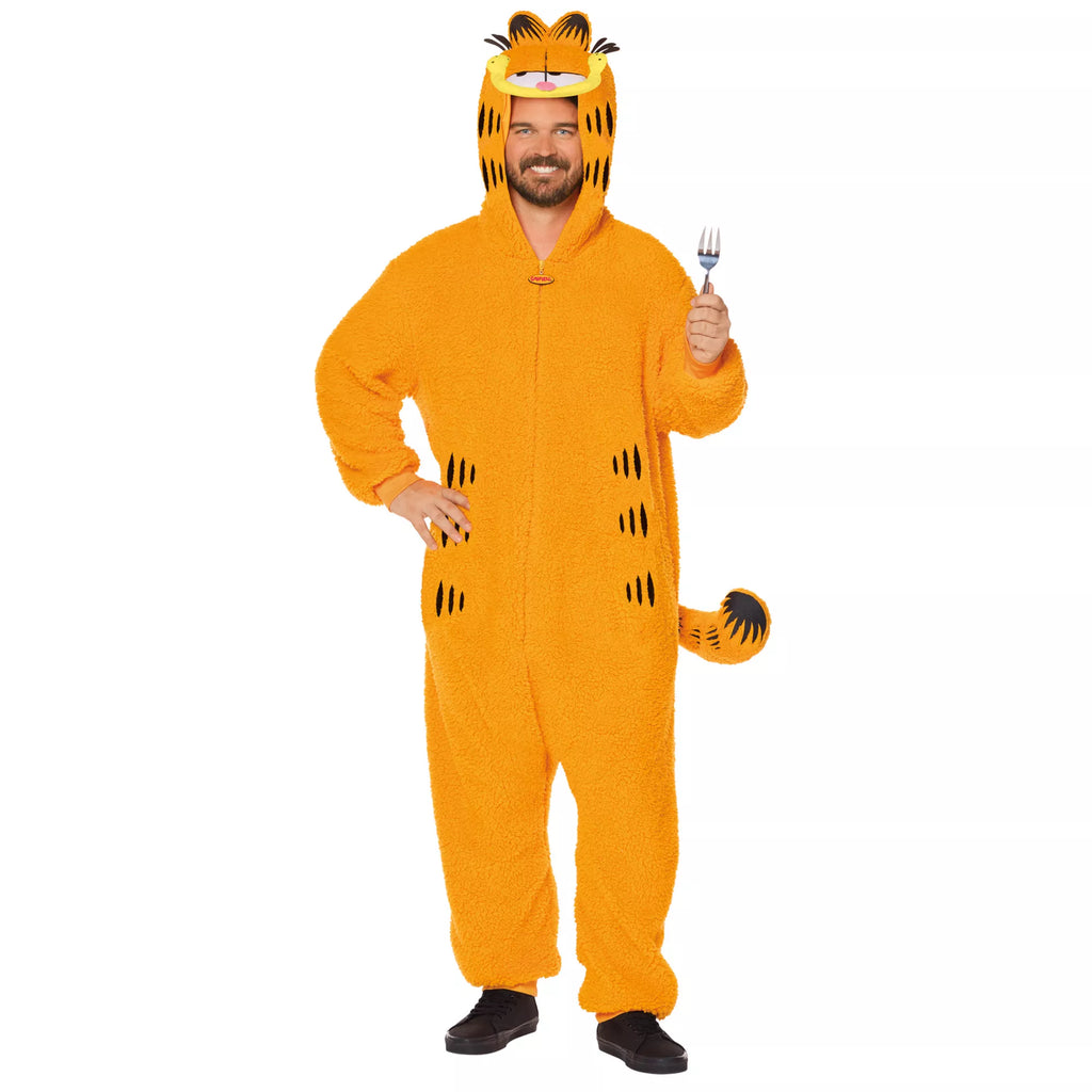 Adult Garfield Jumpsuit Costume