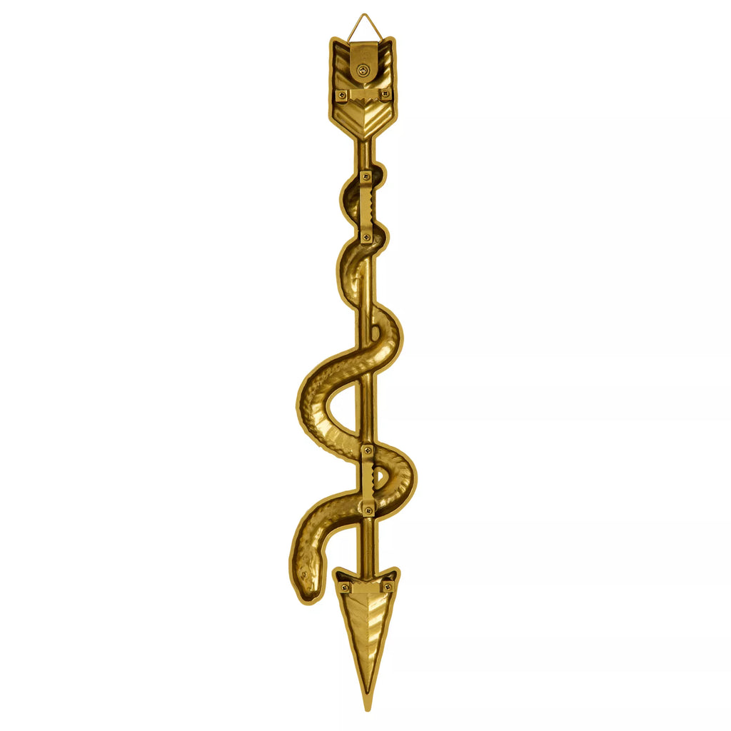 Medusa Golden Snake Arrow Sign
