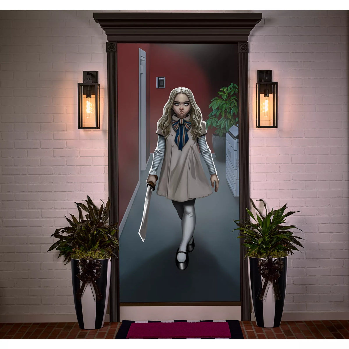 M3GAN Door Cover