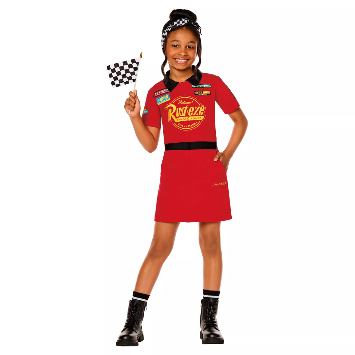 Kids Lightning McQueen Dress Costume - Cars