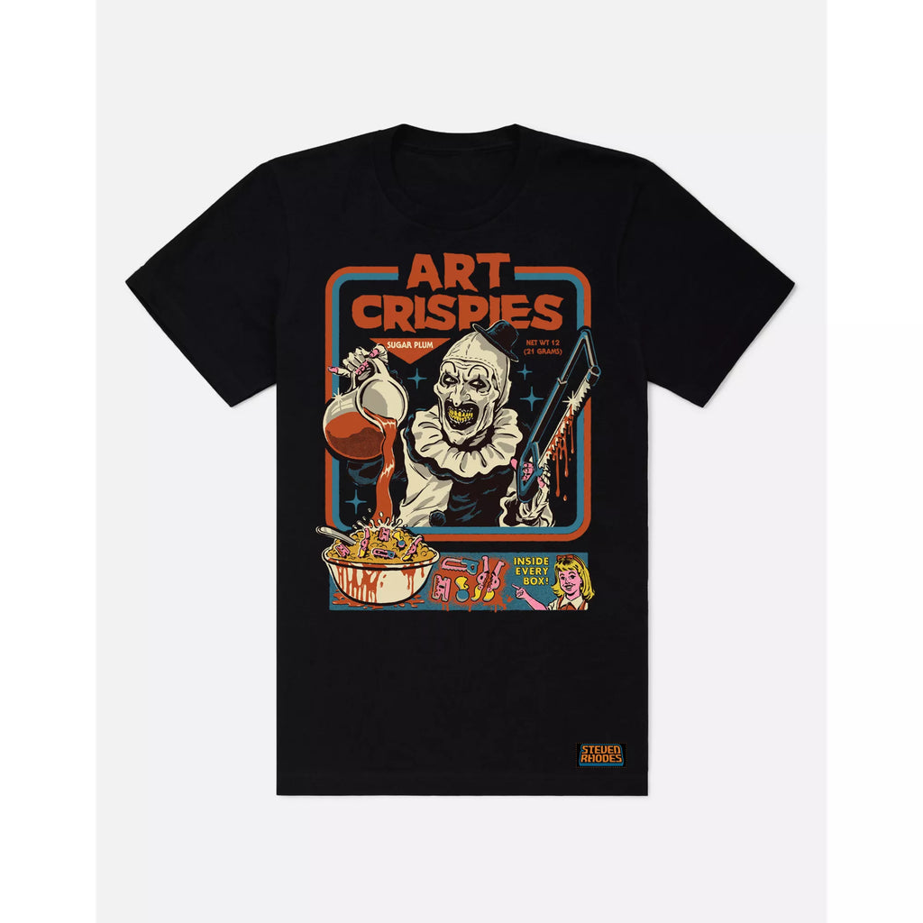 Terrifier Art Crispies T Shirt - Steven Rhodes
