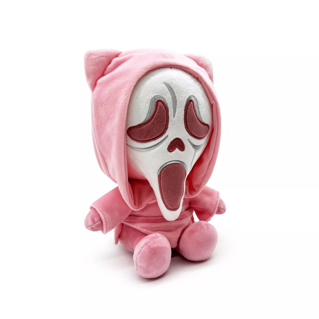 Pink Ghost Face Plush