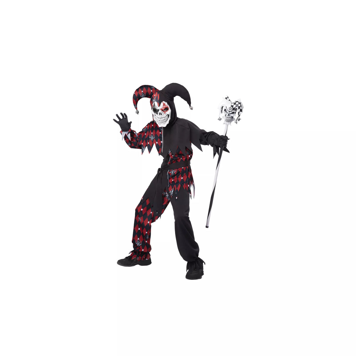 Kids Sinister Jester Costume
