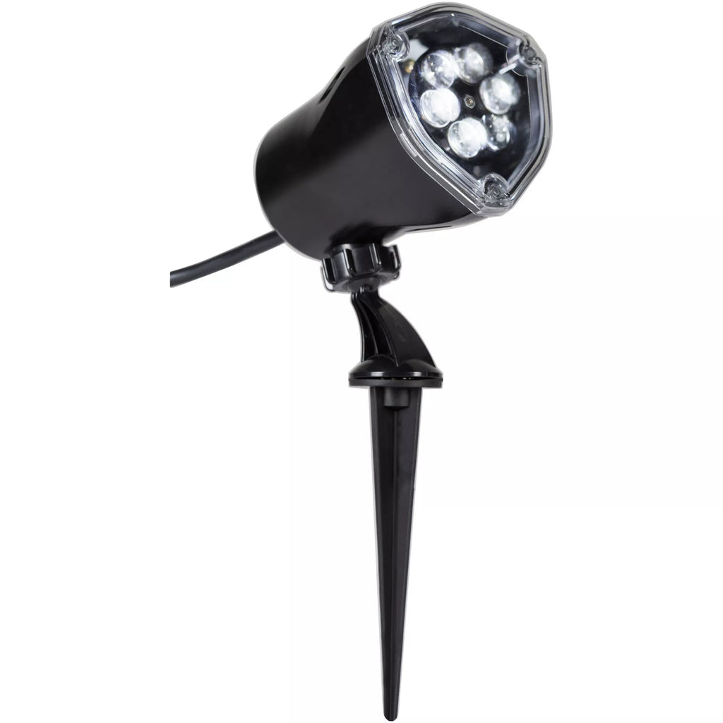 Whirl-A-Motion LED White Ghost Projection Spotlight