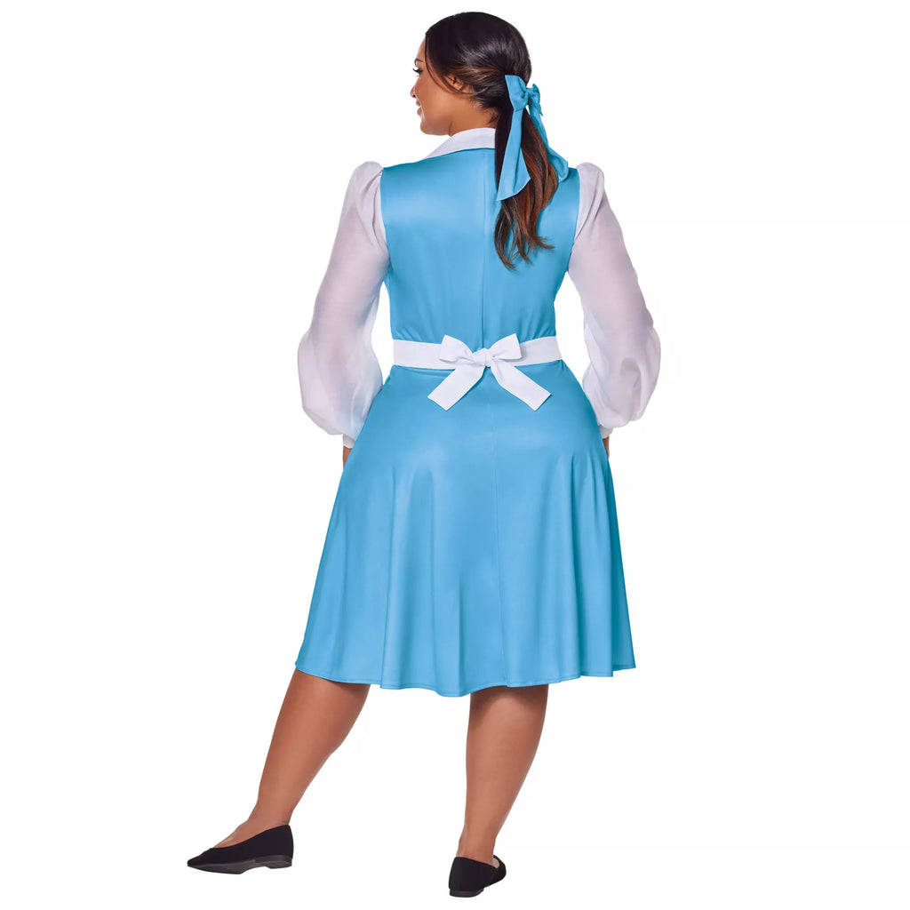 Adult Belle Blue Dress Costume - Disney Princess