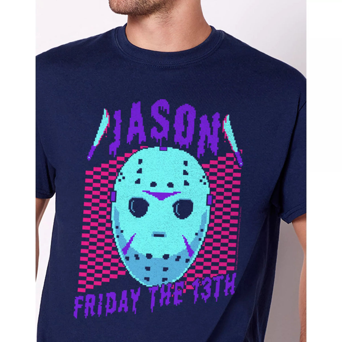 Game Over Jason Voorhees Mask T Shirt - Friday the 13th