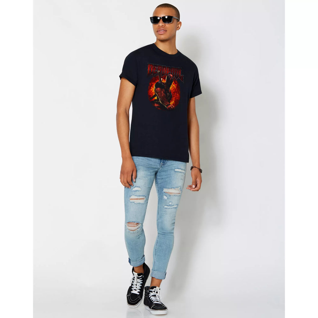 Deadpool Explosion T Shirt - Marvel