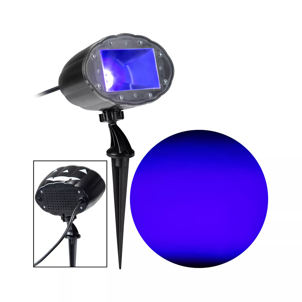 LED Black Light Flood and Strobe Projection Spotlight