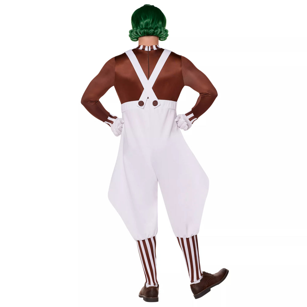 Adult Oompa Loompa Costume - Willy Wonka and the Chocolate Factory